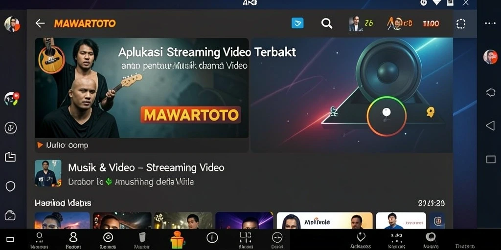 Tampilan antarmuka pengguna MAWARTOTO yang menarik dan fungsional.