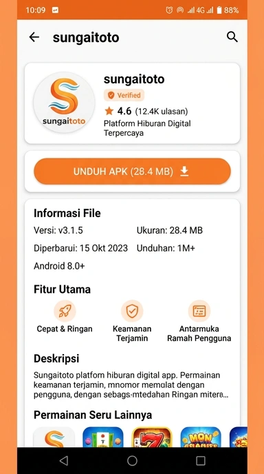 Panduan Unduh dan Instal APK sungaitoto untuk Android